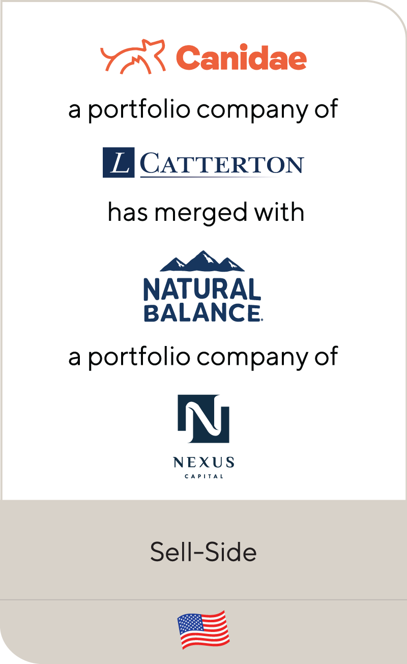 Canidae, a portfolio company of L Catterton, has merged with Natural  Balance, a portfolio company of Nexus Capital Management - Lincoln  International LLC