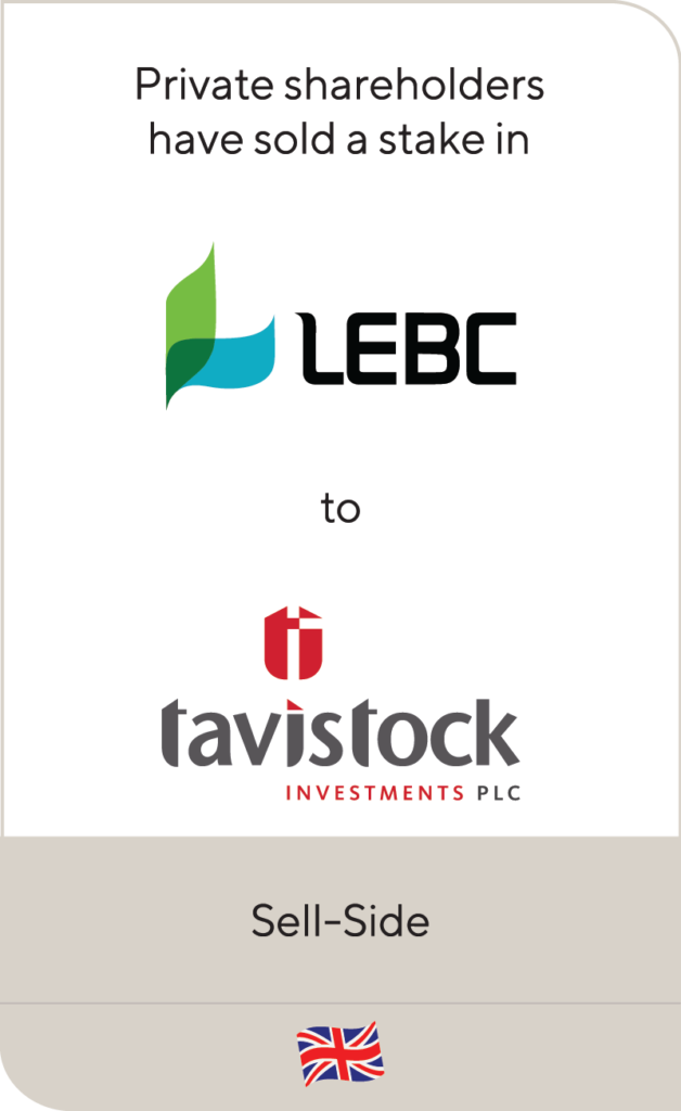 Private shareholders have sold their stake in LEBC to Tavistock