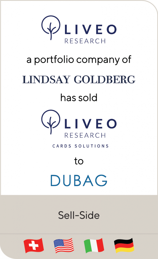 Liveo Research, A Portfolio Company Of Lindsay Goldberg Europe GmbH ...