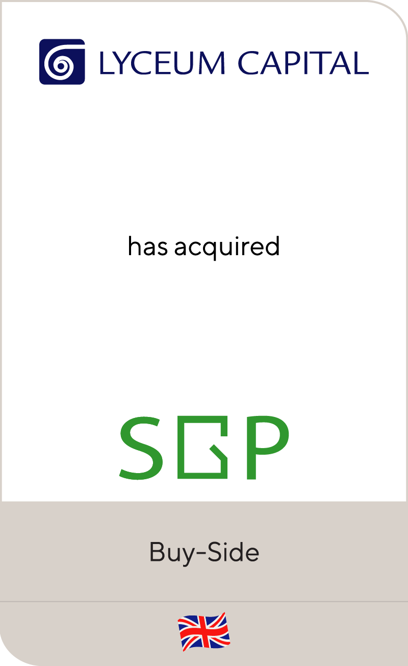 Lyceum Capital has acquired SGP