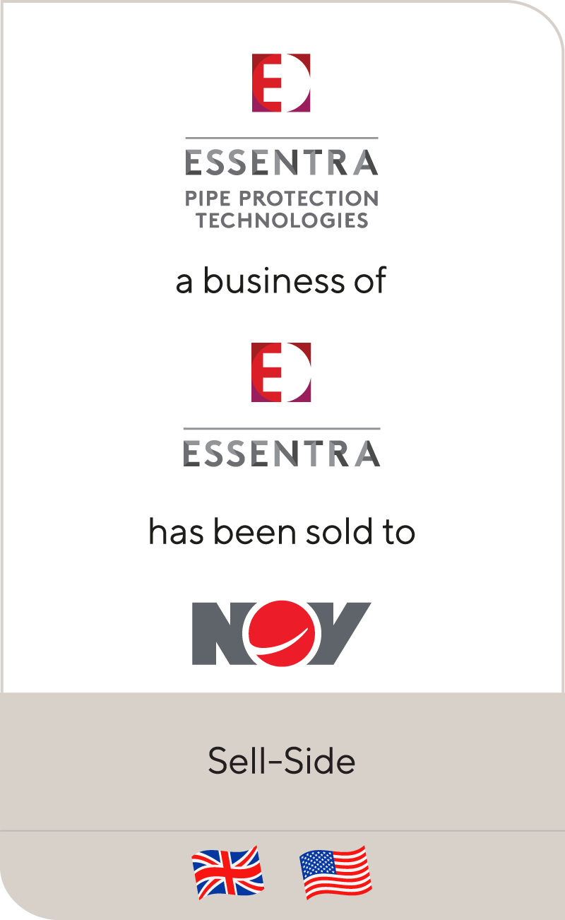 Essentra has sold its Pipe Protection Technologies business to National Oilwell Varco