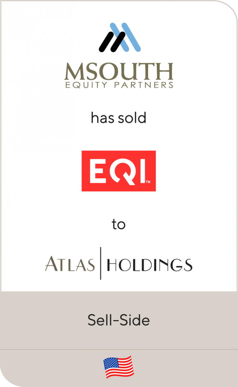 Msouth Equity Partners has sold Eagle Quest International to Atlas