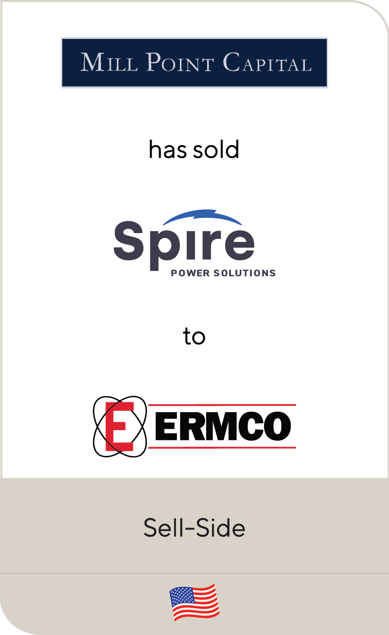 Mill Point Capital Spire Power Solutions ERMCO 2022