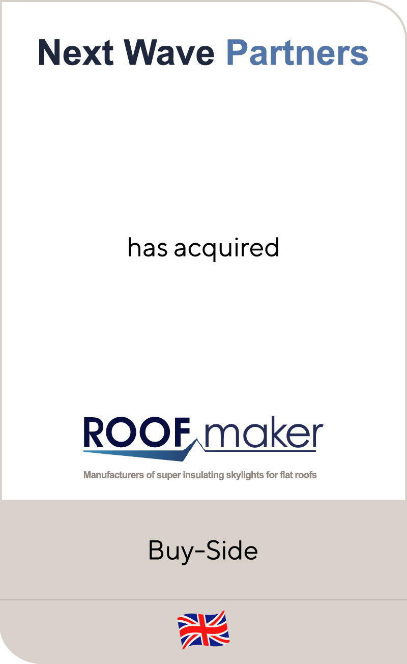 Next Wave Partners has acquired Roof-Maker