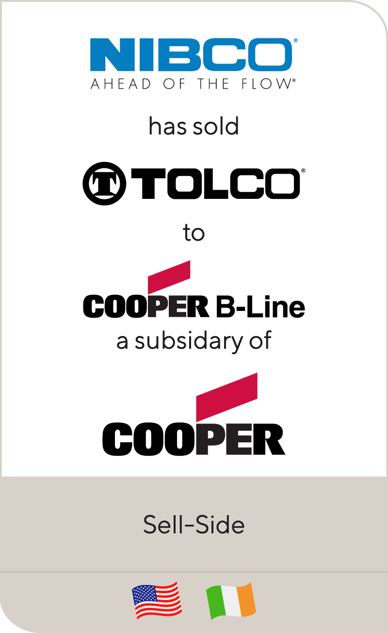 Nibco Tolco Cooper B Line 2011