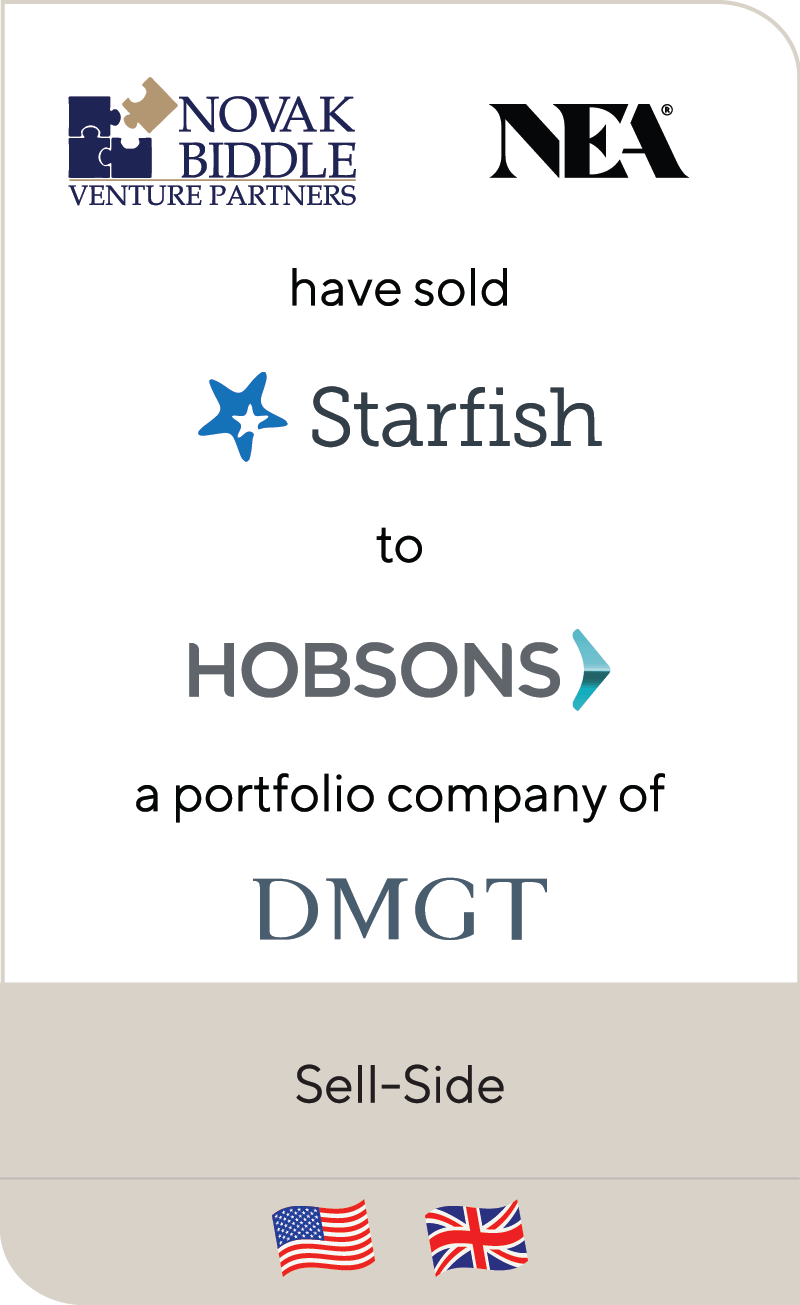 Novak Biddle New Enterprise Associates Starfish Hobsins Inc Daily Mail & General Trust 2015