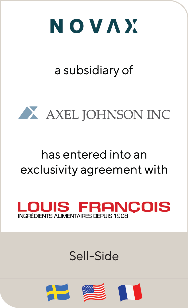 Novax Axel Johnson Louis Francois 2022