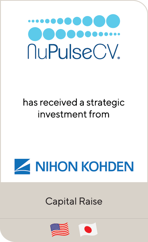 NuPulseCV Nihon Kohden 2019