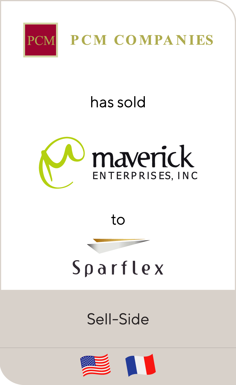 PCM Companies has sold Maverick Enterprises to Sparflex