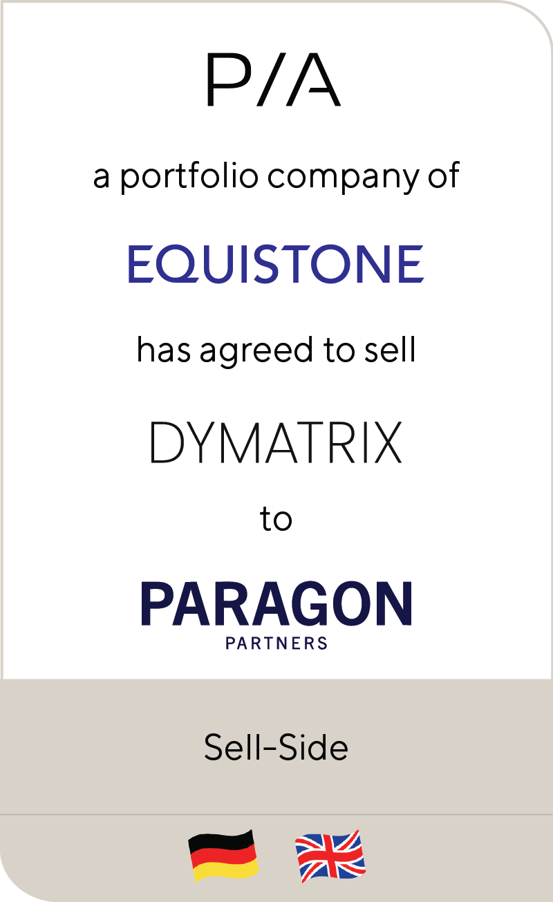 PIA Media Equistone Dymatrix Paragon Partners 2025