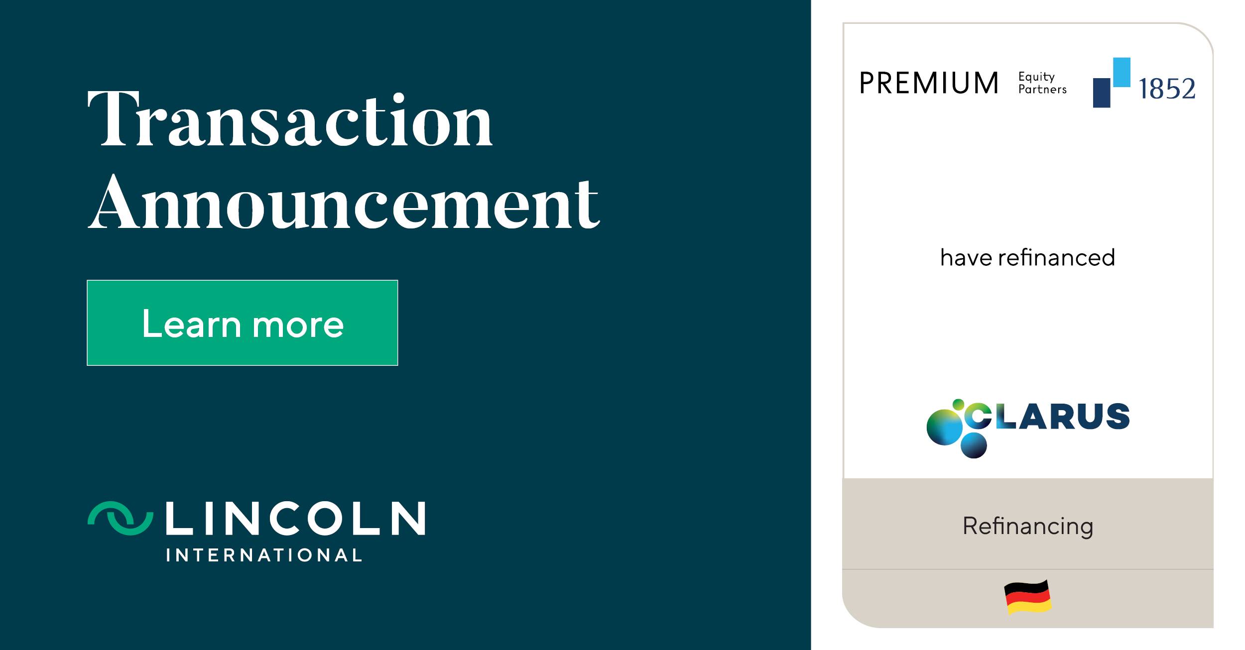 PREMIUM Equity Partners and Kapital 1852 have refinanced CLARUS Films