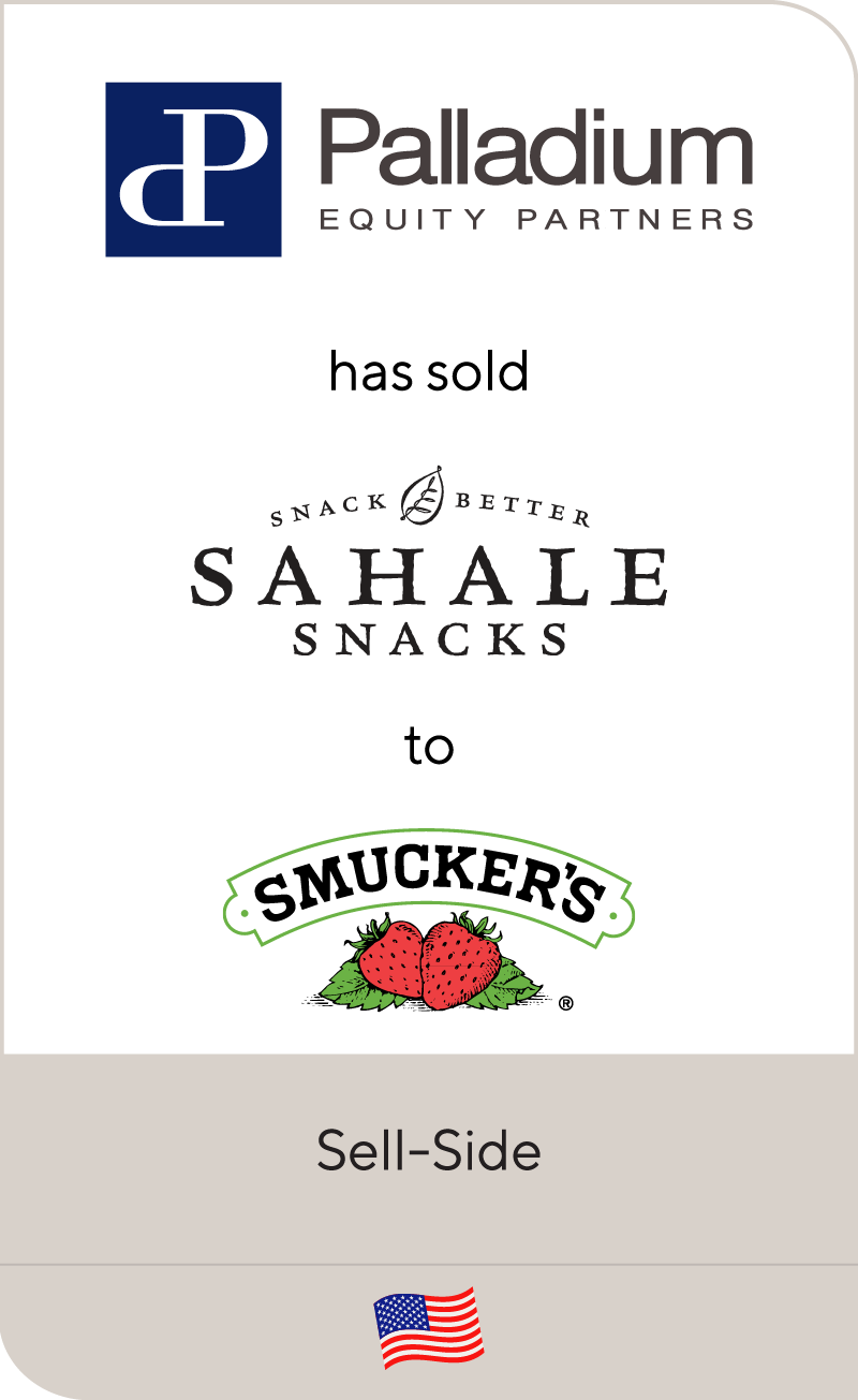 Sahale Snacks has been sold to to The J.M. Smucker Company