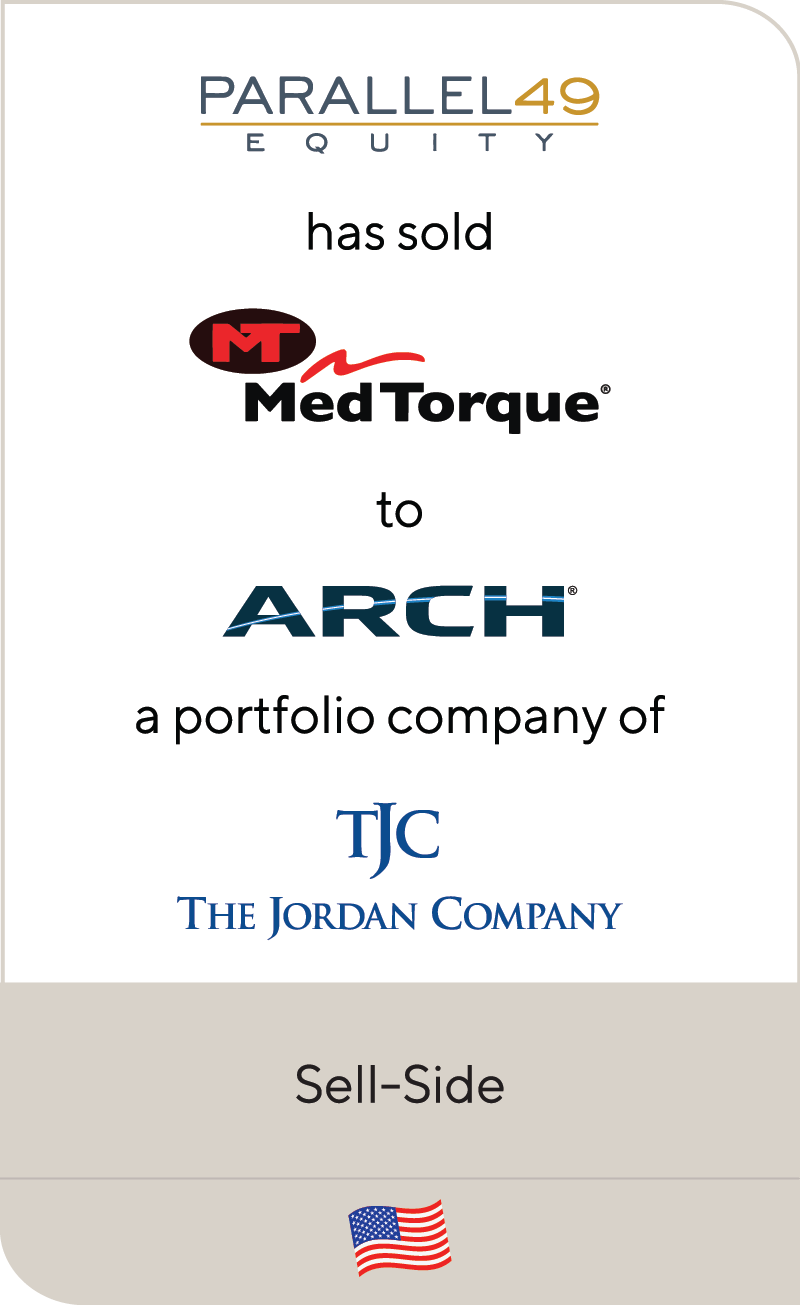 Parallel39 Equity MedTorque Inc ARCH The Jordan Company 2022