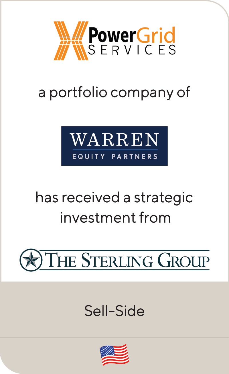 Warren Equity Partners PowerGrid Services Sterling Group 2021