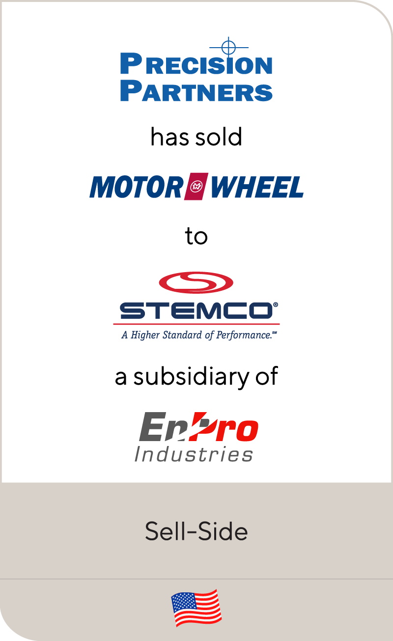 Precision Partners MotorWheel Stemco EnPro 2012