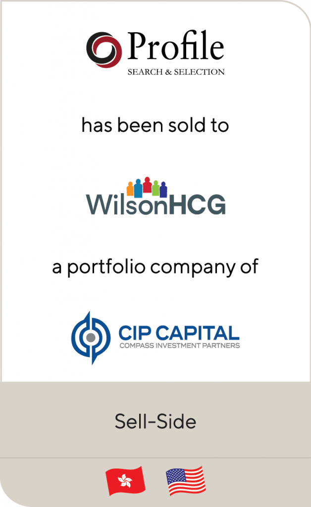 Profile Search & Selection Has Been Sold To Wilson HCG, A Portfolio ...