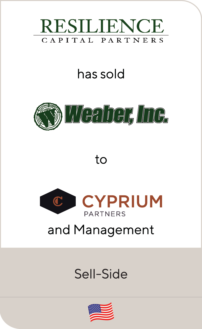 Resilience Capital Weaber Lumber Cyprium Partners 2015