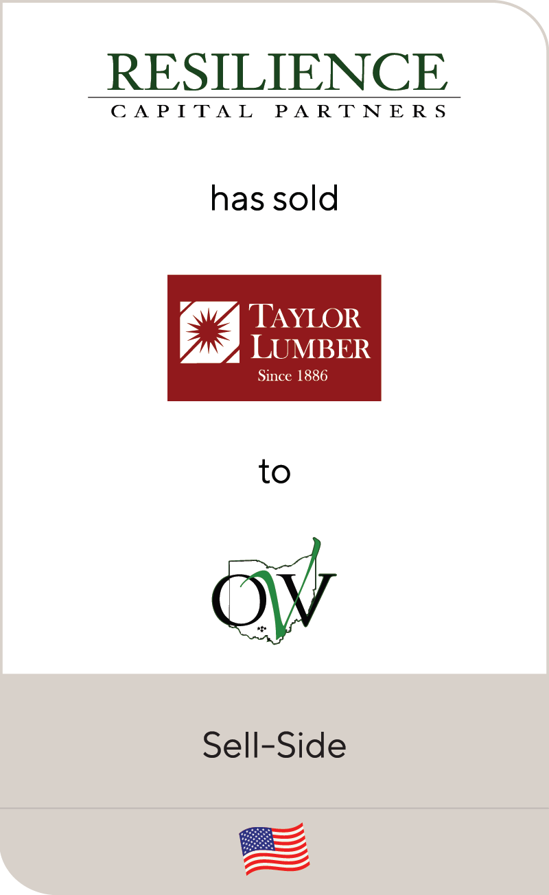 Resilience Capital Partners Taylor Lumber Ohio Valley Veneers 2014