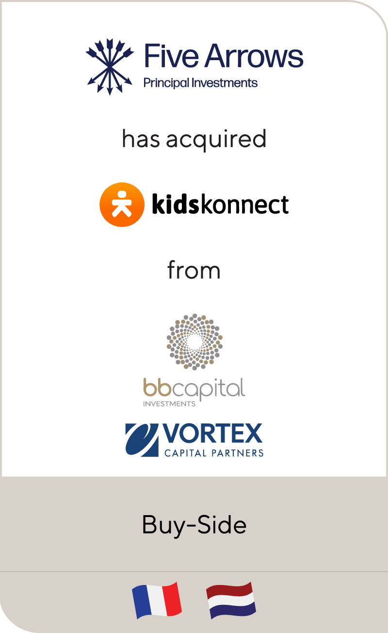 Rothschild Five Arrows Principal Investments KidsKonnect BB Capital Investments 2021