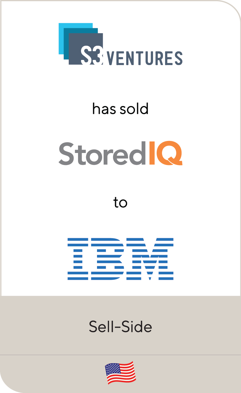 S3 Ventures StoredIQ IBM 2013