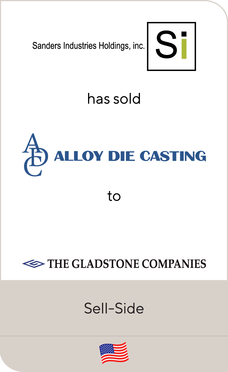 Sanders Industries Alloy Die Casting Gladstone Companies 2013