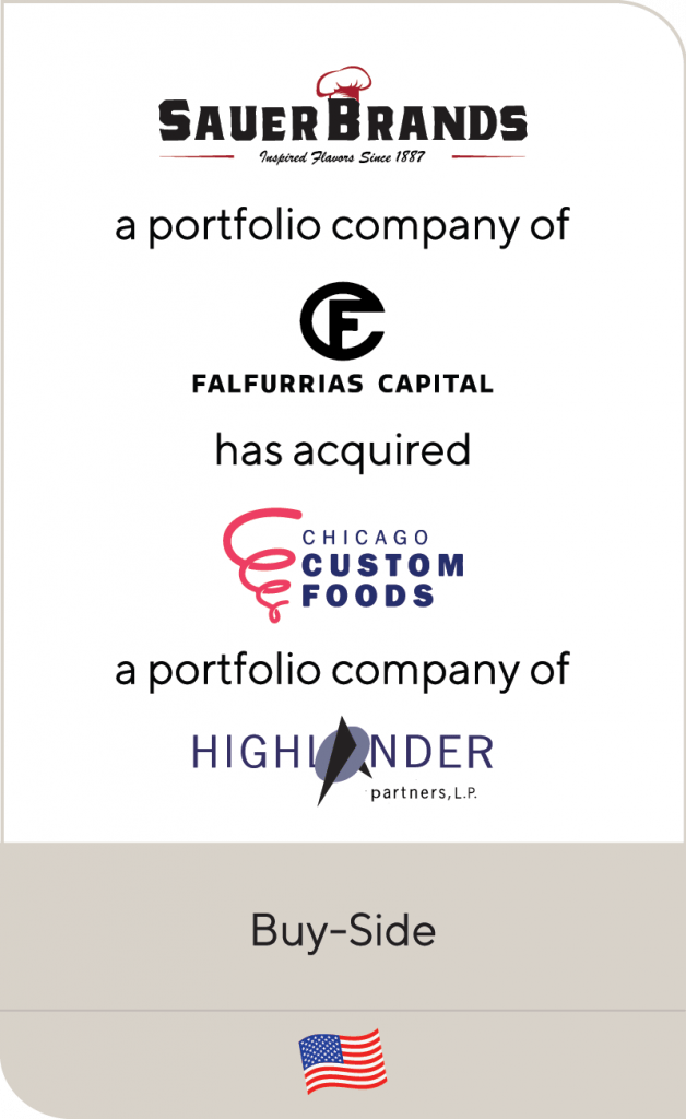 Sauer Brands, a portfolio company of Falfurrias Capital Partners, has acquired Kernel Season’s