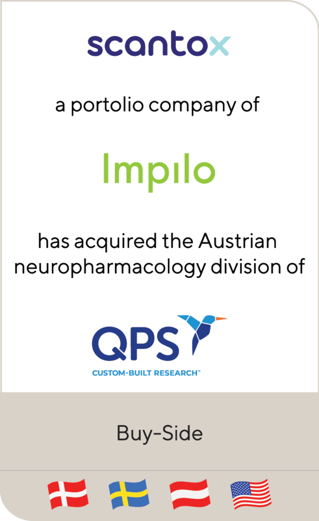 Scantox Group, a portfolio company of Impilo, has acquired QPS Austria