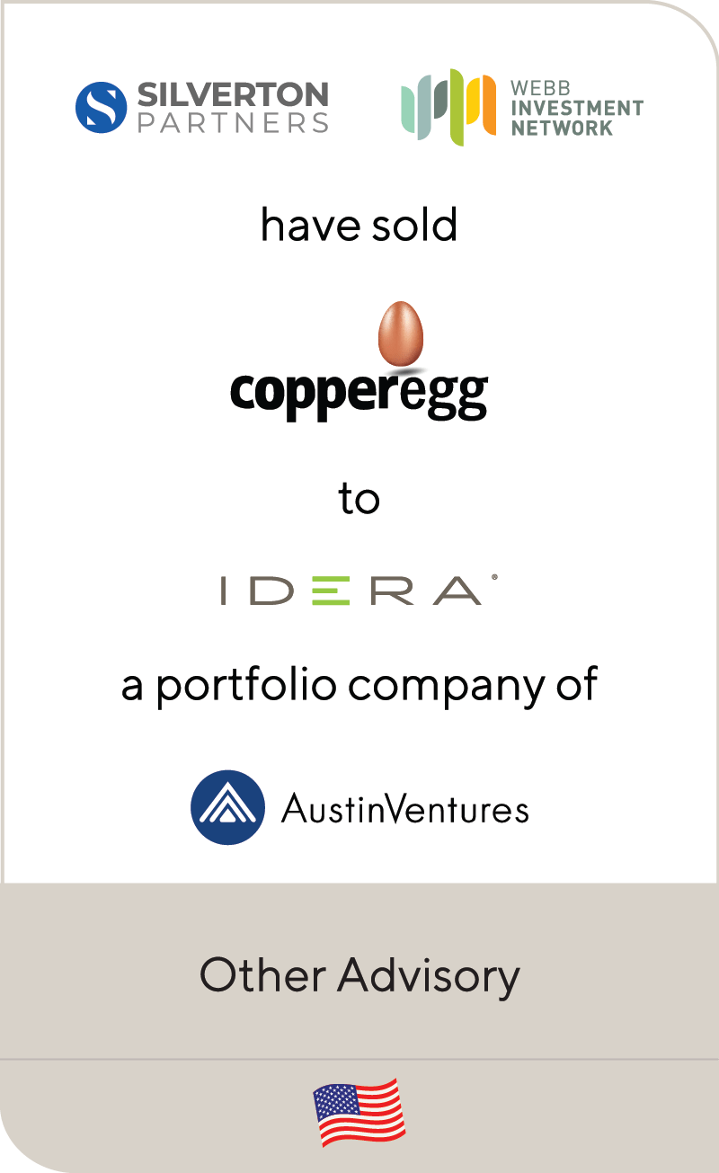 Silverton Partners Webb Investment Network CopperEgg Idera Austin Ventures 2013