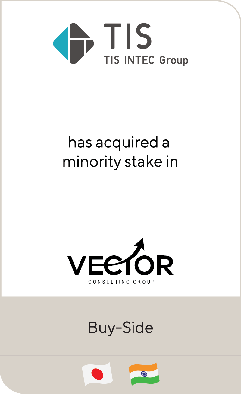 TIS has acquired a minority stake in Vector Consulting Group