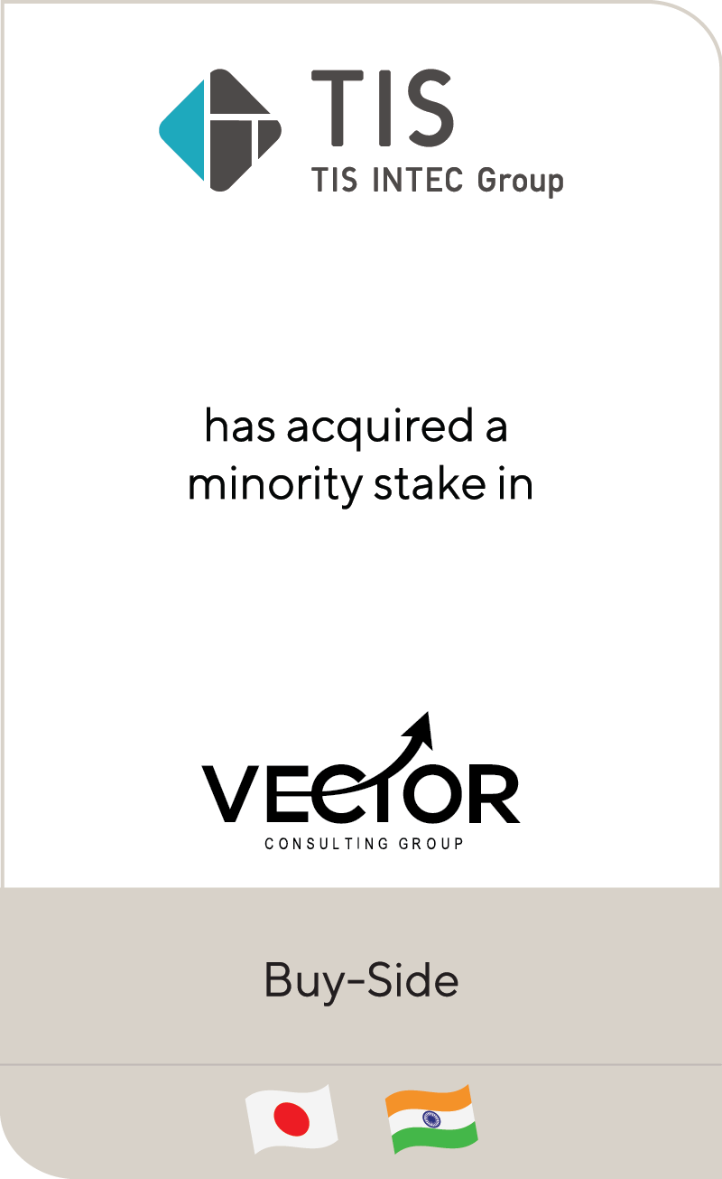 TIS has acquired a minority stake in Vector Consulting Group