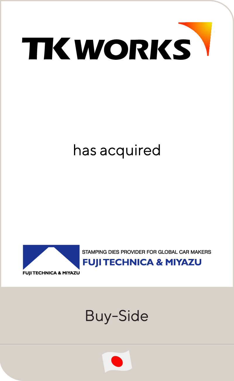 Toyo Kohan Corporation has acquired Fuji Technica & Miyazu Inc.