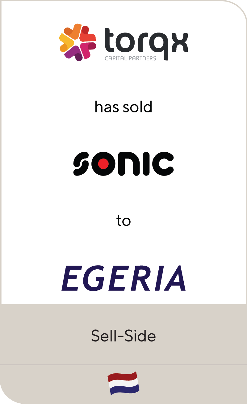 Torqx Capital Partners has sold Sonic Equipment to Egeria