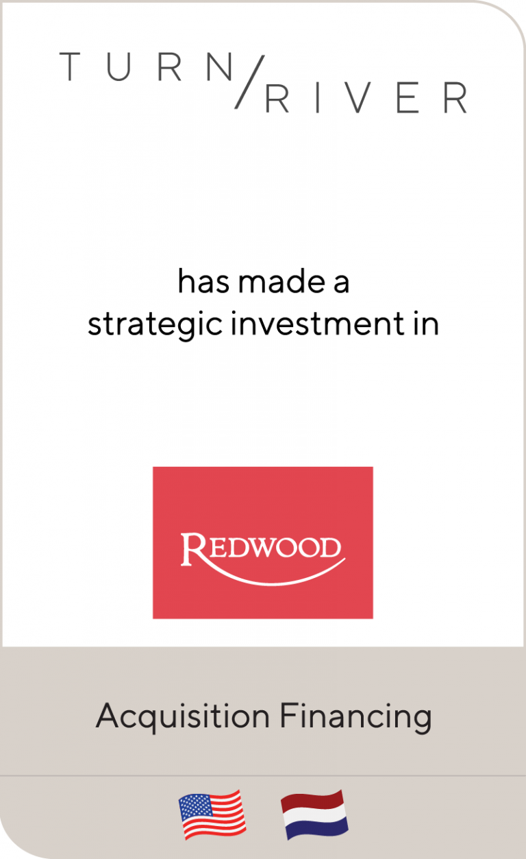 Turn/River Capital has made a strategic investment in Redwood Software