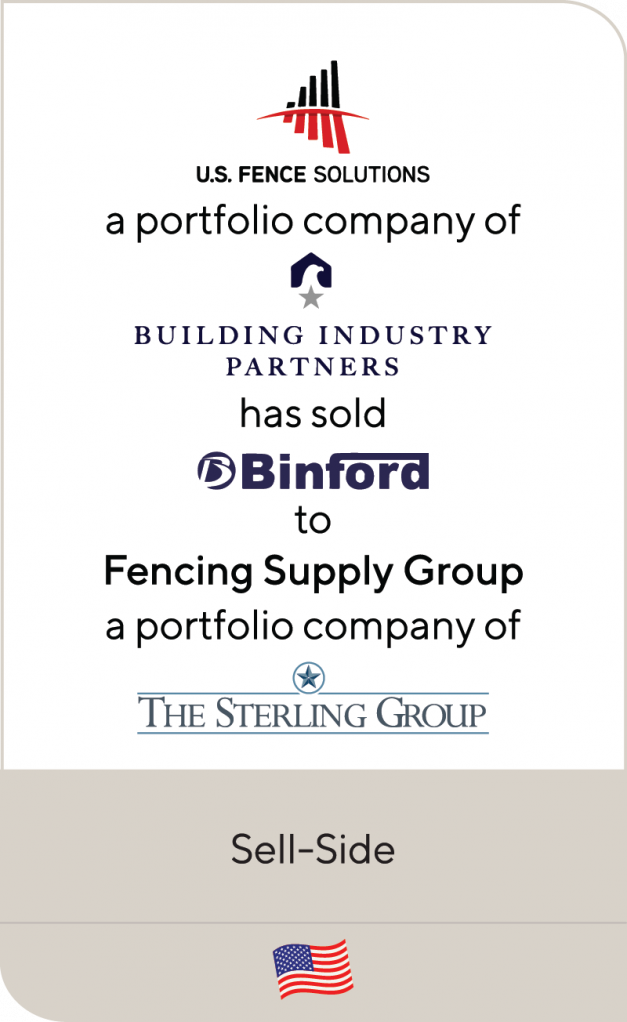 Binford Supply has been sold to Fencing Supply Group Lincoln