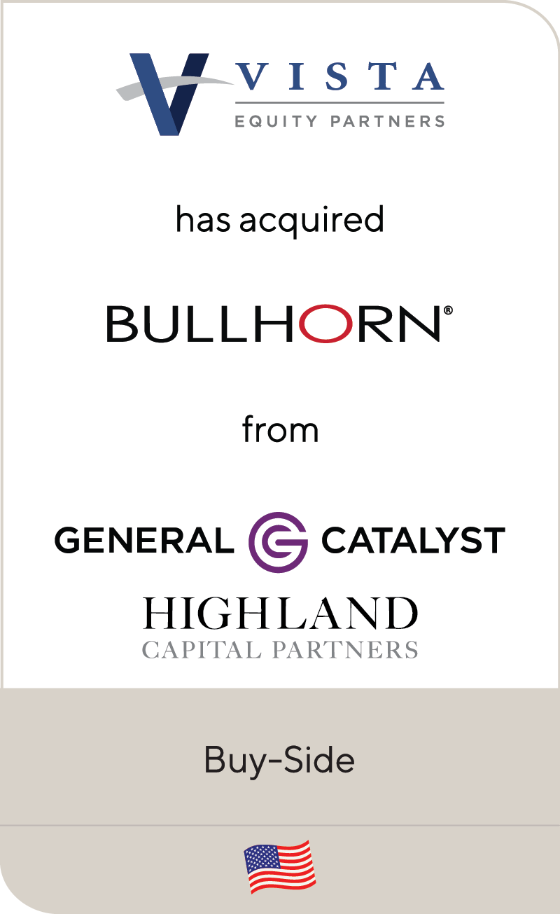 Vista Equity Partners Bullhorn General Catalyst HCP 2012