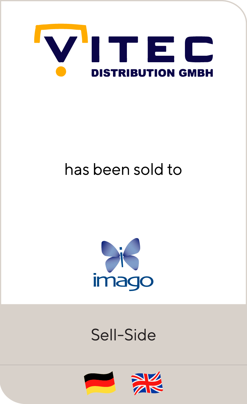 Vitec Distribution Gmbh has been sold to Imago Group plc