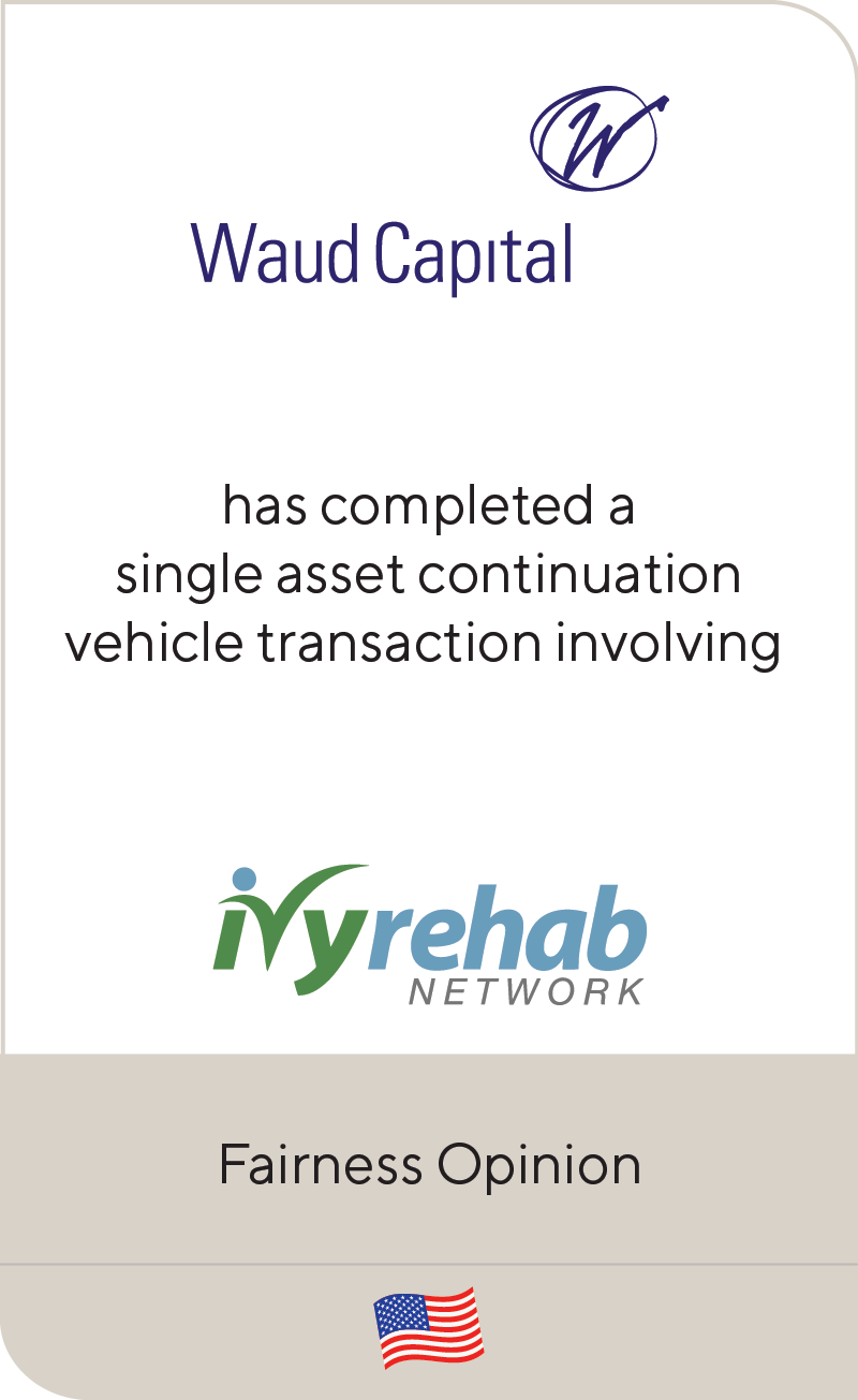 Waud Capital Partners Ivy Rehab Network 2022