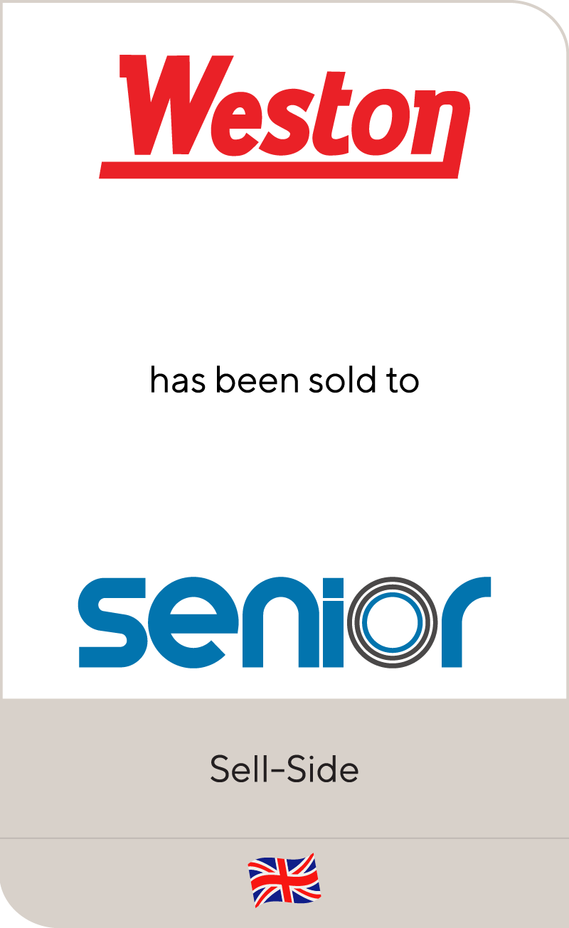 Weston has been sold to Senior