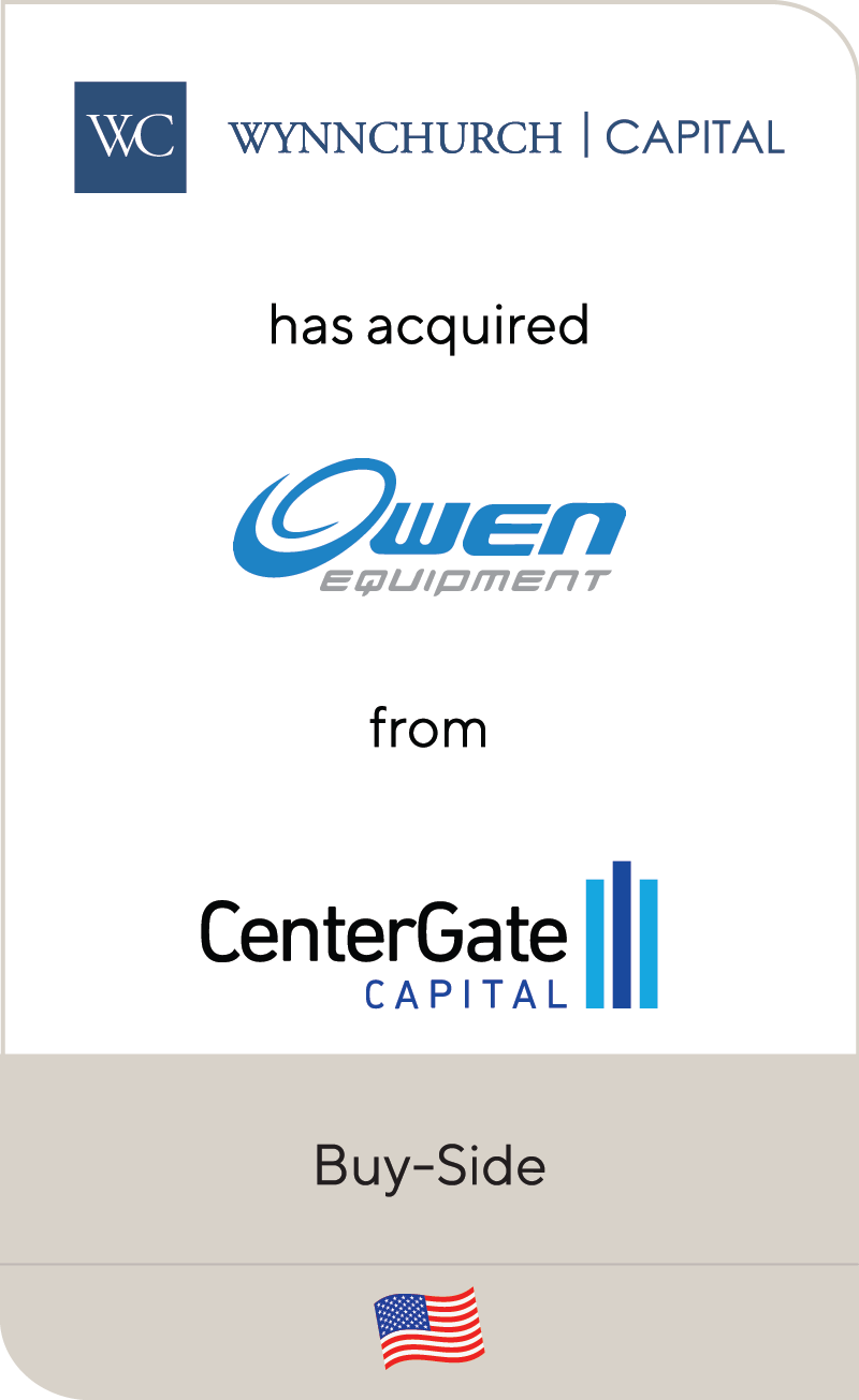 Wynnchurch Capital Owen Equipment Company CenterGate 2022