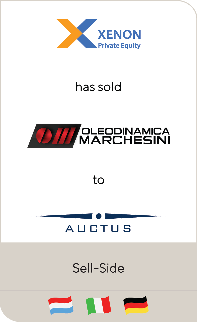 Xenon Private Equity Oleodinamica Marchesini Auctus Capital Partners 2019